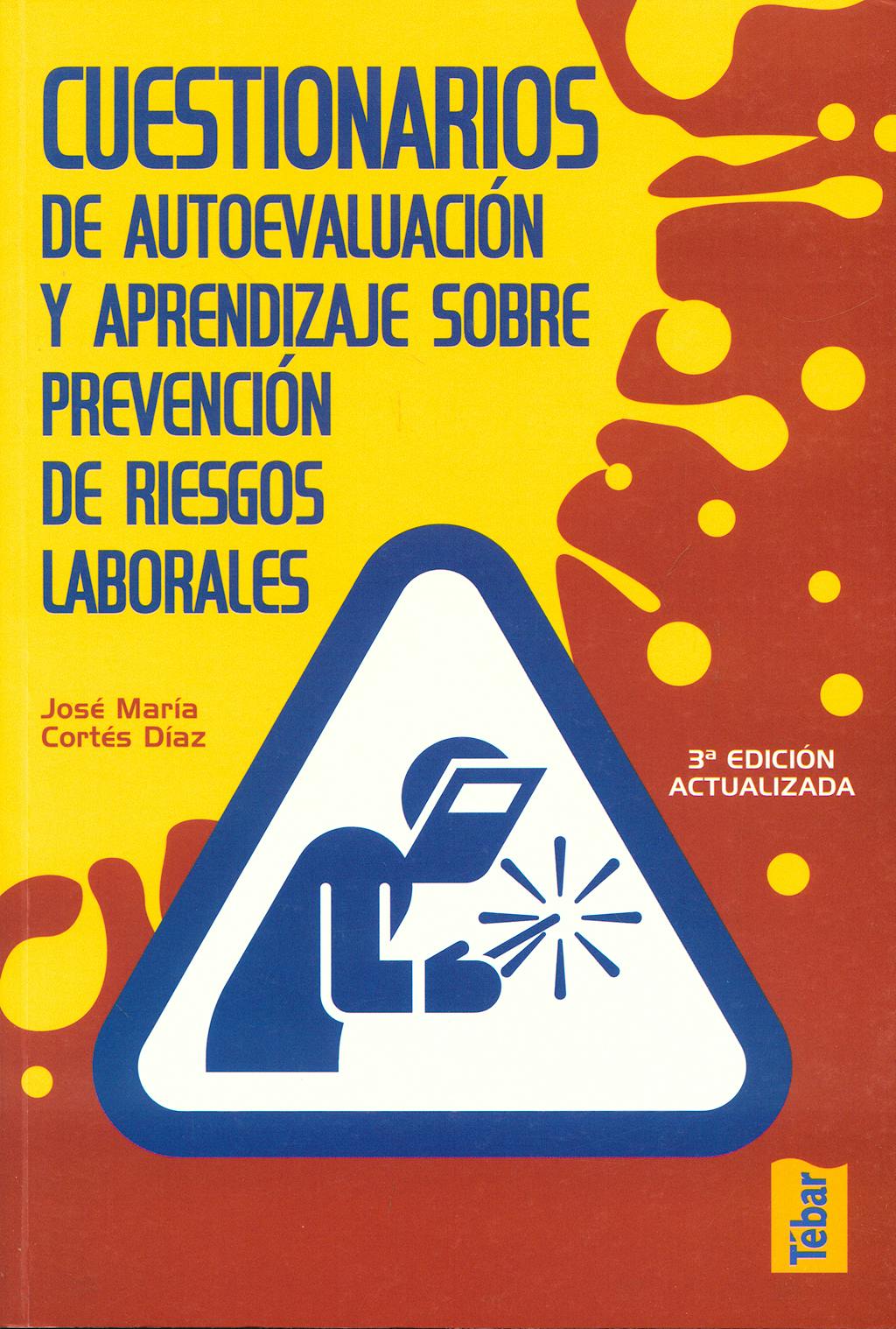 Portada del libro 9788473603164 Cuestionarios de Autoevaluación y Aprendizaje sobre Prevención