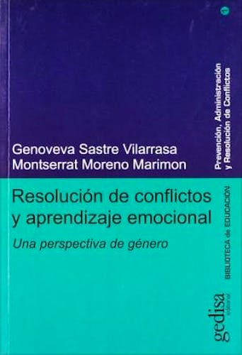Portada del libro 9788474328882 Resolucion de Conflictos y Aprendizaje Emocional