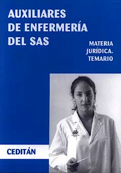 Portada del libro 9788476477021 Auxiliares de Enfermedia del Sas. Materia Juridica. Temario
