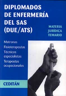 Portada del libro 9788476477045 Diplomados de Enfermeria del Sas (Due/ats). Materia Juridica. Temario