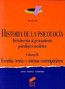 Portada del libro 9788477384823 Historia de la Psicología, Vol. 2