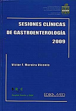 Portada del libro 9788478775477 Sesiones Clinicas de Gastroenterologia 2009