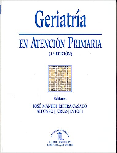 Portada del libro 9788478854585 Geriatria en Atencion Primaria