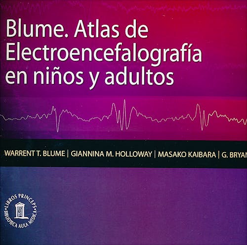 Portada del libro 9788478855476 Blume. Atlas de Electroencefalografia en Niños y Adultos