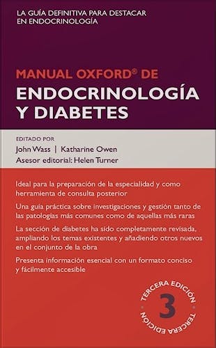 Portada del libro 9788478856022 Manual Oxford de Endocrinología y Diabetes
