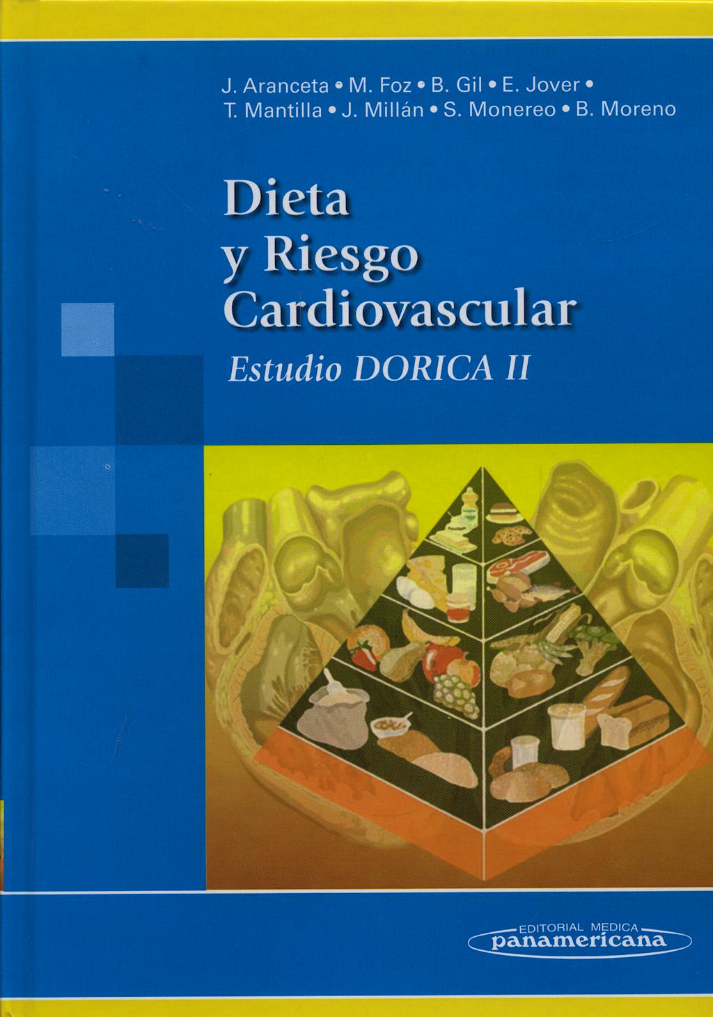 Portada del libro 9788479036096 Dieta y Riesgo Cardiovascular. Estudio Dorica II