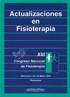 Portada del libro 9788479036249 Actualizaciones en Fisioterapia (Xiii Congreso Nacional de Fisioterapia Española)