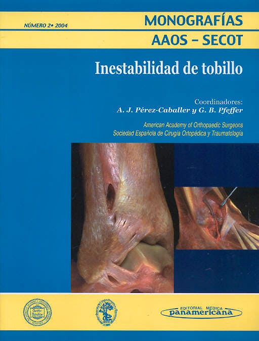 Portada del libro 9788479038922 Inestabilidad de Tobillo (Monografías AAOS-SECOT)