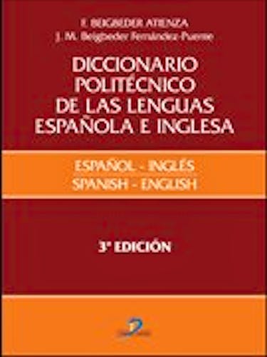 Portada del libro 9788479788704 Diccionario Politecnico de las Lenguas Española e Inglesa, Vol. I Ingles-Español/español-Ingles
