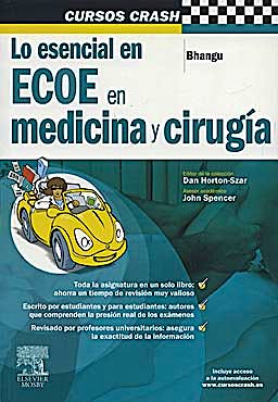 Portada del libro 9788480866682 Cursos Crash. Lo Esencial en ECOE en Medicina y Cirugía