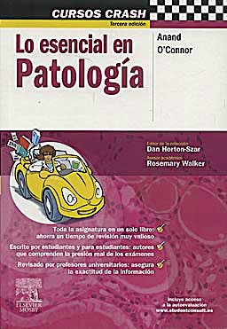 Portada del libro 9788480867344 Cursos Crash. Lo Esencial en Patología