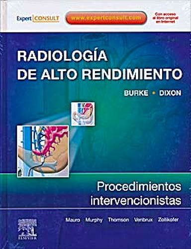 Portada del libro 9788480867368 Radiología de Alto Rendimiento. Procedimientos Intervencionistas