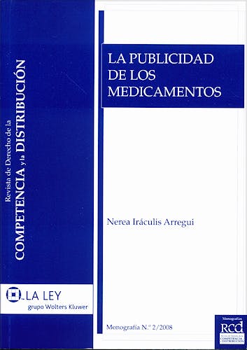 Portada del libro 9788481262032 La Publicidad de los Medicamentos