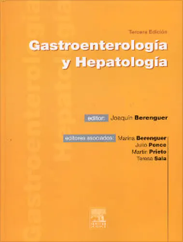 Portada del libro 9788481745597 Gastroenterologia y Hepatologia