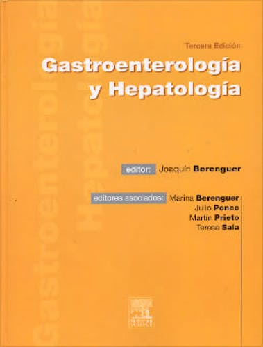Portada del libro 9788481745597 Gastroenterologia y Hepatologia