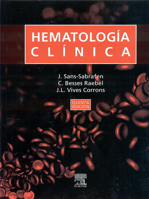 Portada del libro 9788481747799 Hematología Clínica