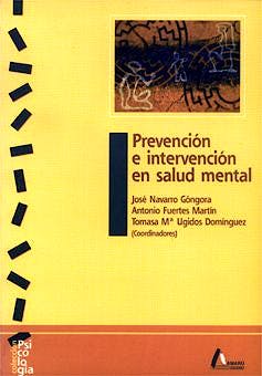Portada del libro 9788481961164 Prevención e Intervención en Salud Mental