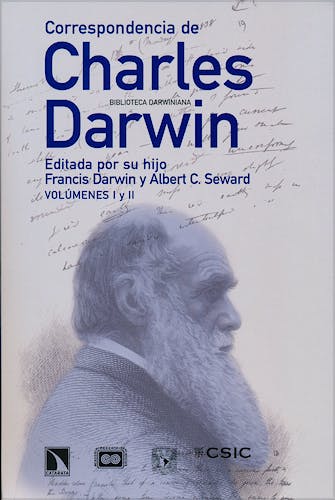 Portada del libro 9788483196977 Correspondencia de Charles Darwin. Editada por Su Hijo Francis Darwin y Albert C. Seward, 2 Vols.