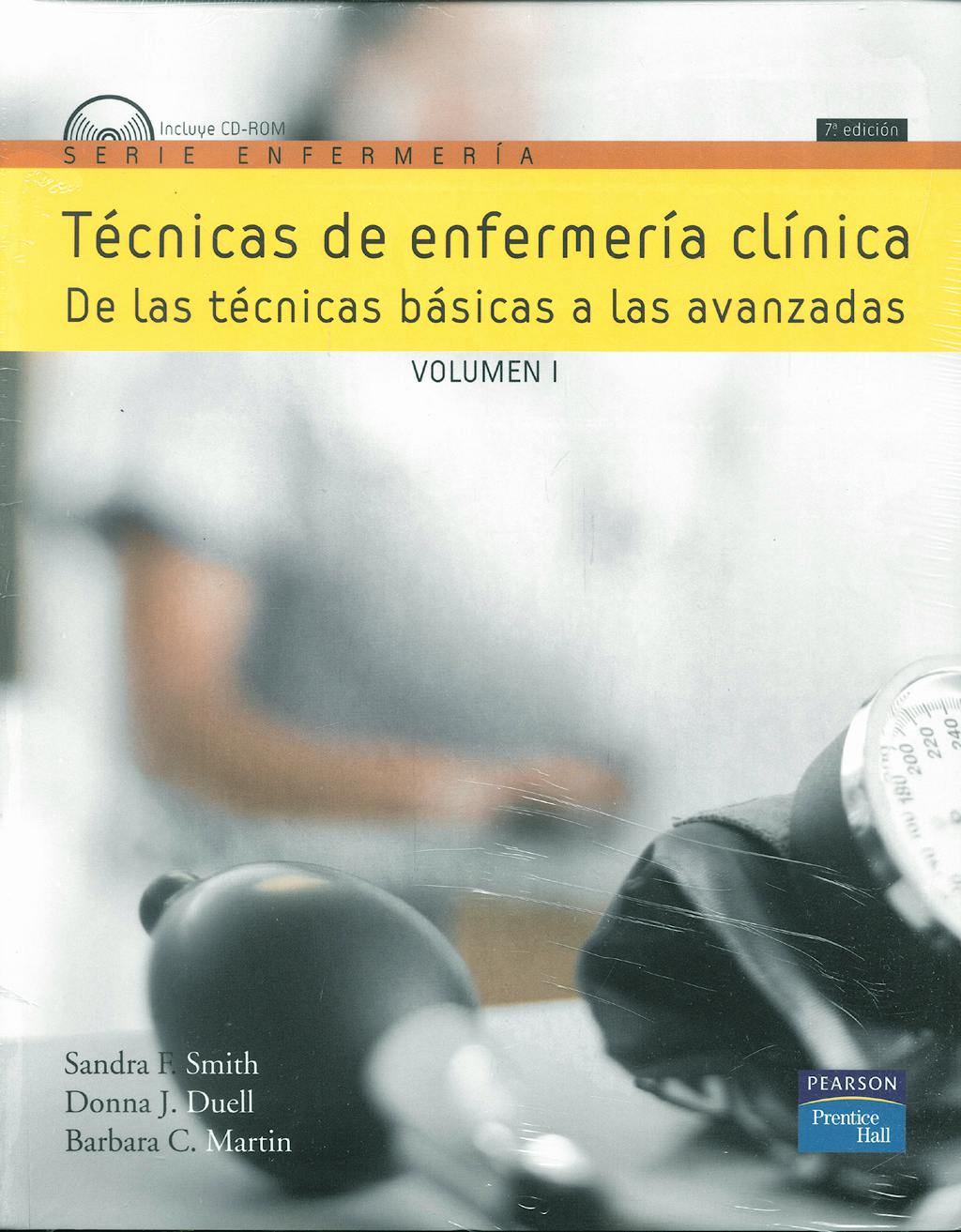 Portada del libro 9788483225097 Tecnicas de Enfermeria Clinica. de las Tecnicas Basicas a las Avanzadas, 2 Vols. + Cd-Rom en Ingles