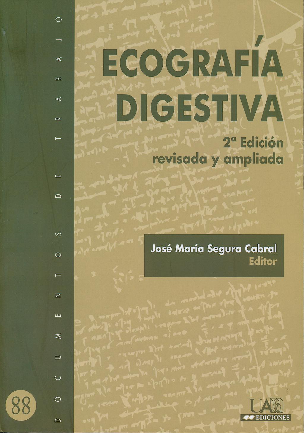 Portada del libro 9788483441893 Ecografía Digestiva