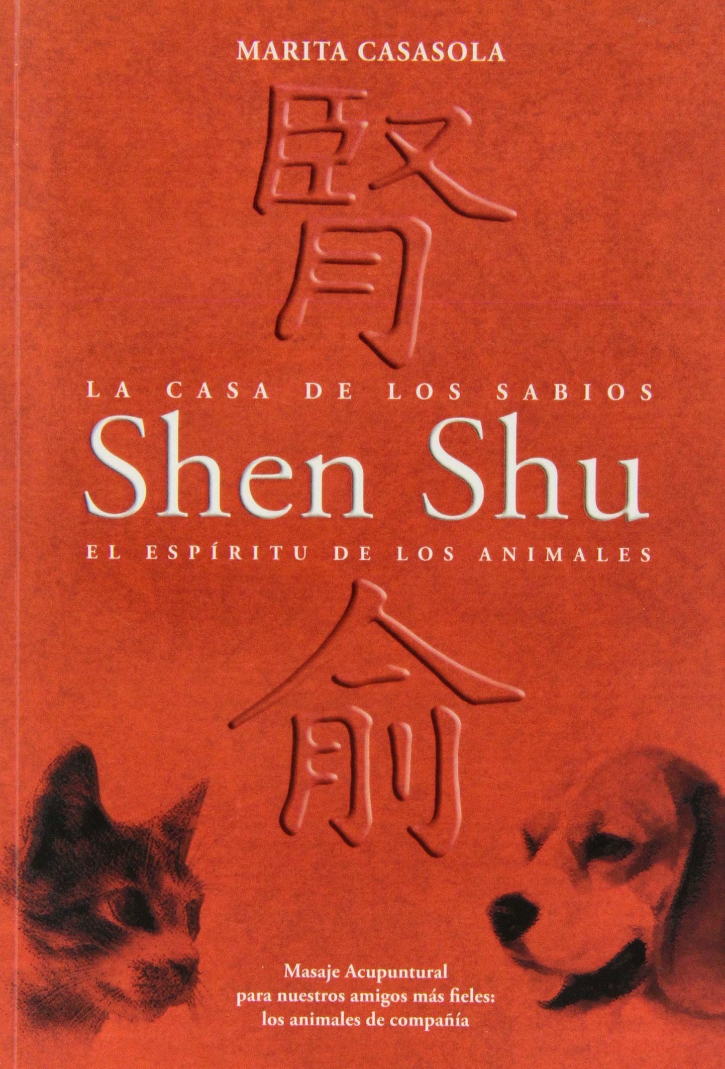 Portada del libro 9788483520963 Shen-Shu es Espiritu de los Animales. el Masaje en Animales