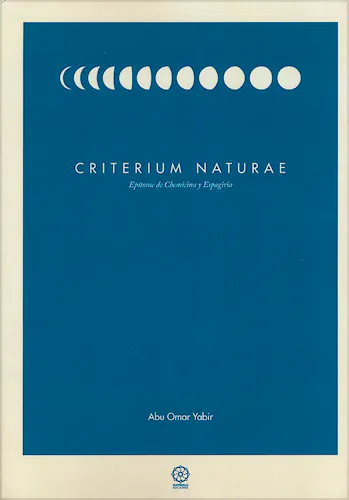 Portada del libro 9788483529522 Criterium Naturae. Epitome de Chemicina y Espagiria