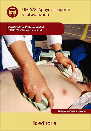 Portada del libro 9788483647707 Apoyo al Soporte Vital Avanzado - Uf0678