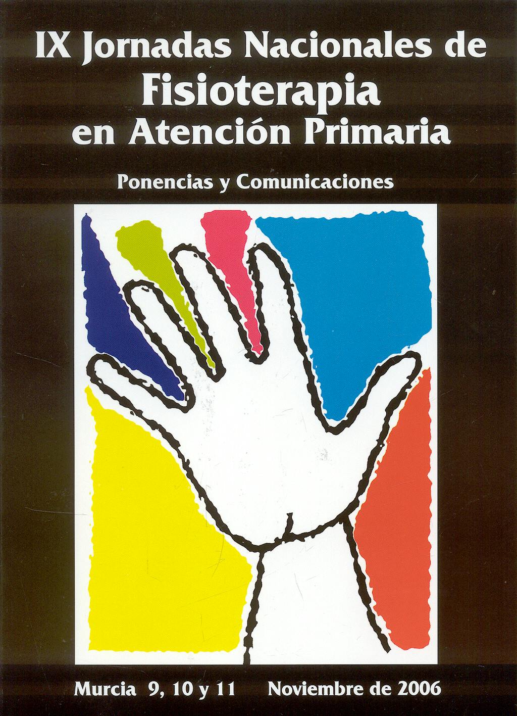 Portada del libro 9788483716434 Ix Jornadas Nacionales de Fisioterapia en Atencion Primaria. Ponencias y Comunicaciones