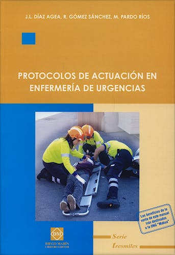 Portada del libro 9788484256199 Protocolos de Actuacion en Enfermeria de Urgencias