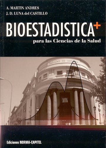 Portada del libro 9788484510185 Bioestadística+ para las Ciencias de la Salud