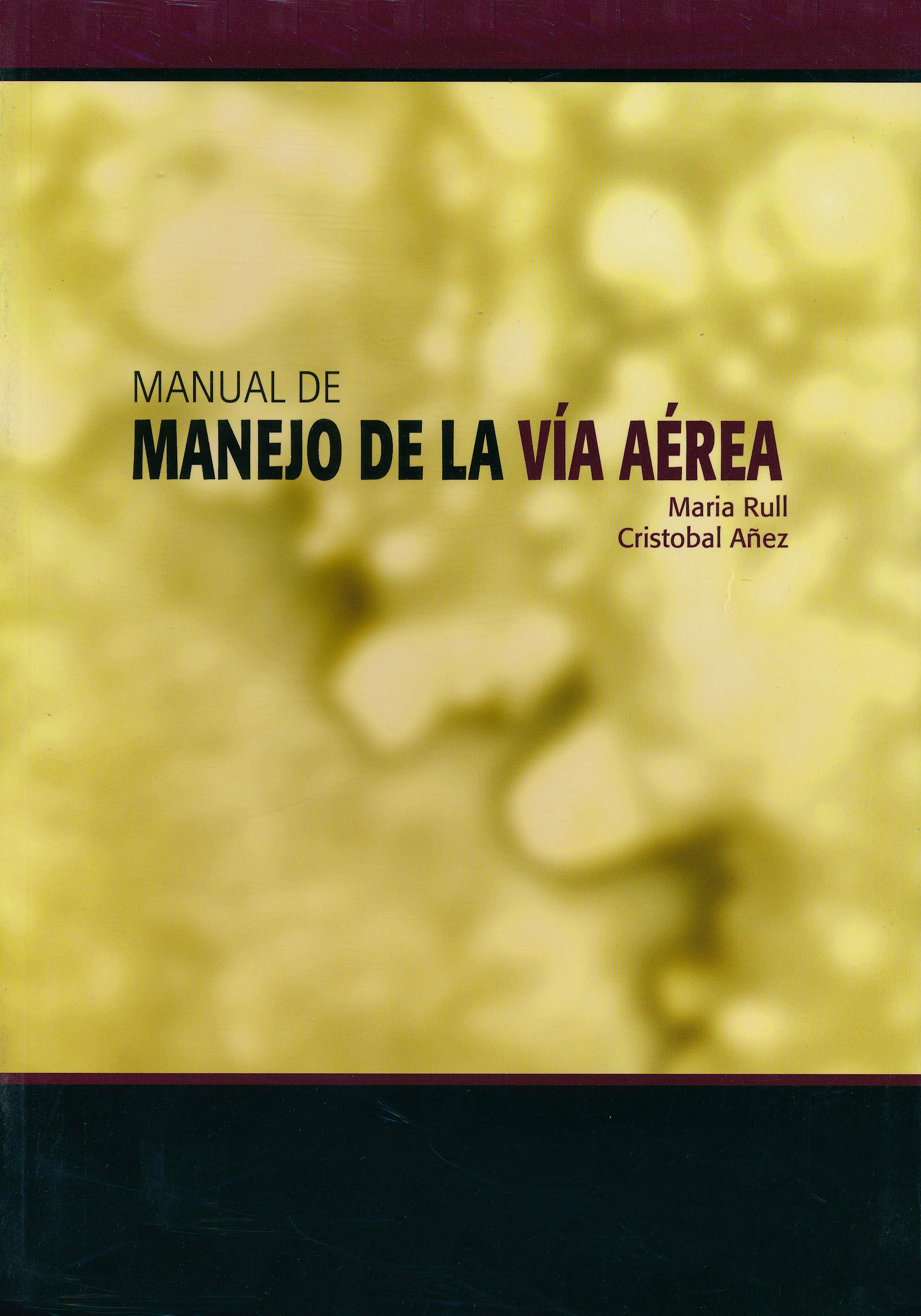 Portada del libro 9788484737445 Manual de Manejo de la via Aerea
