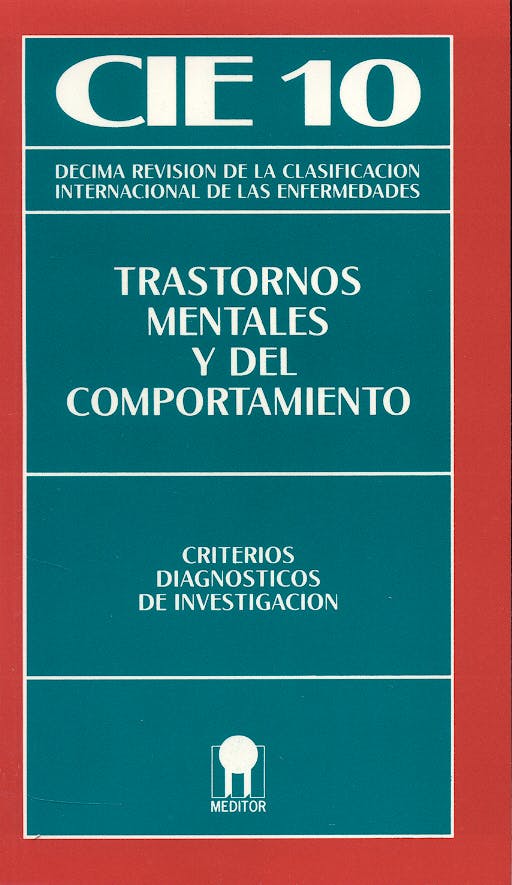 Portada del libro 9788487548208 CIE 10 Trastornos Mentales y del Comportamiento. Criterios Diagnósticos de Investigación