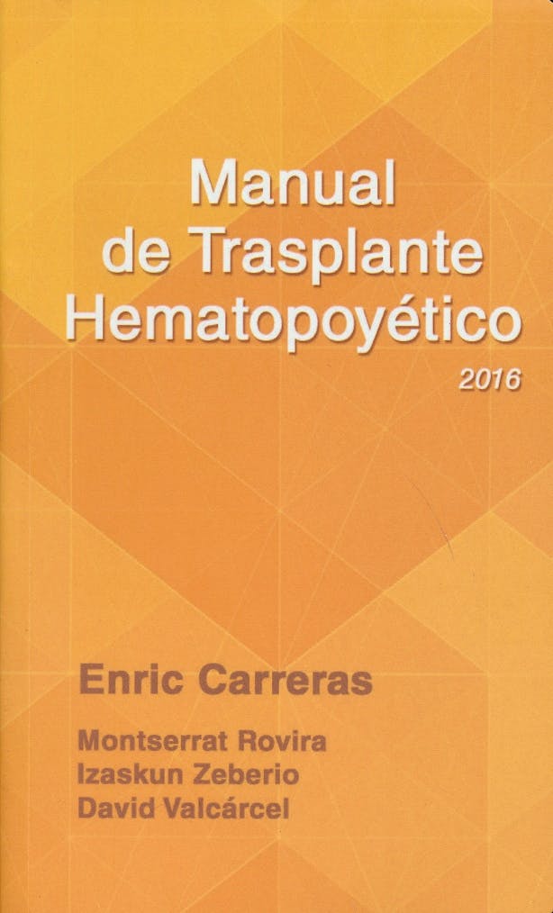 Portada del libro 9788488825216 Manual de Trasplante Hematopoyético