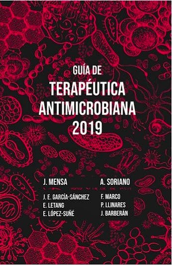 Portada del libro 9788488825261 Guía de Terapéutica Antimicrobiana 2019