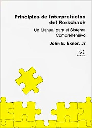 Portada del libro 9788488909138 Principios de Interpretación del Rorschach. Un Manual para el Sistema Comprehensivo
