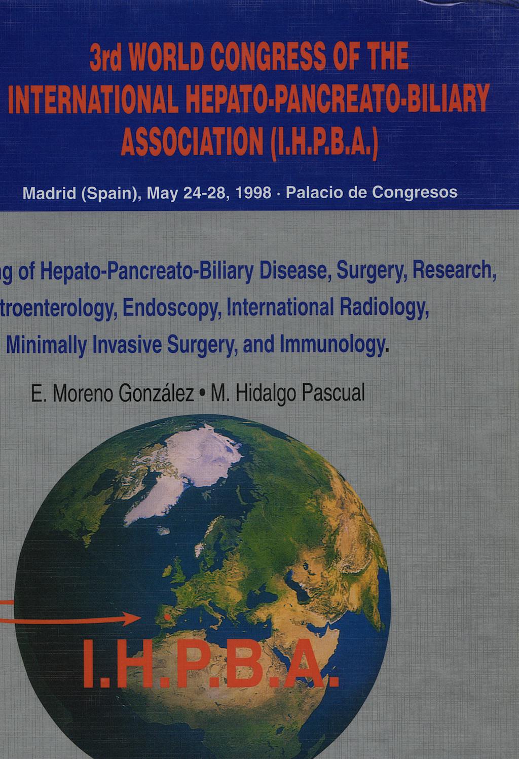 Portada del libro 9788488992598 3rd World Congress of the International Hepato-Pancreato-Biliary Association