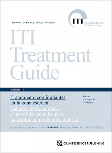 Portada del libro 9788489873759 ITI Treatment Guide, Vol. 10: Tratamiento con Implantes en la Zona Estética