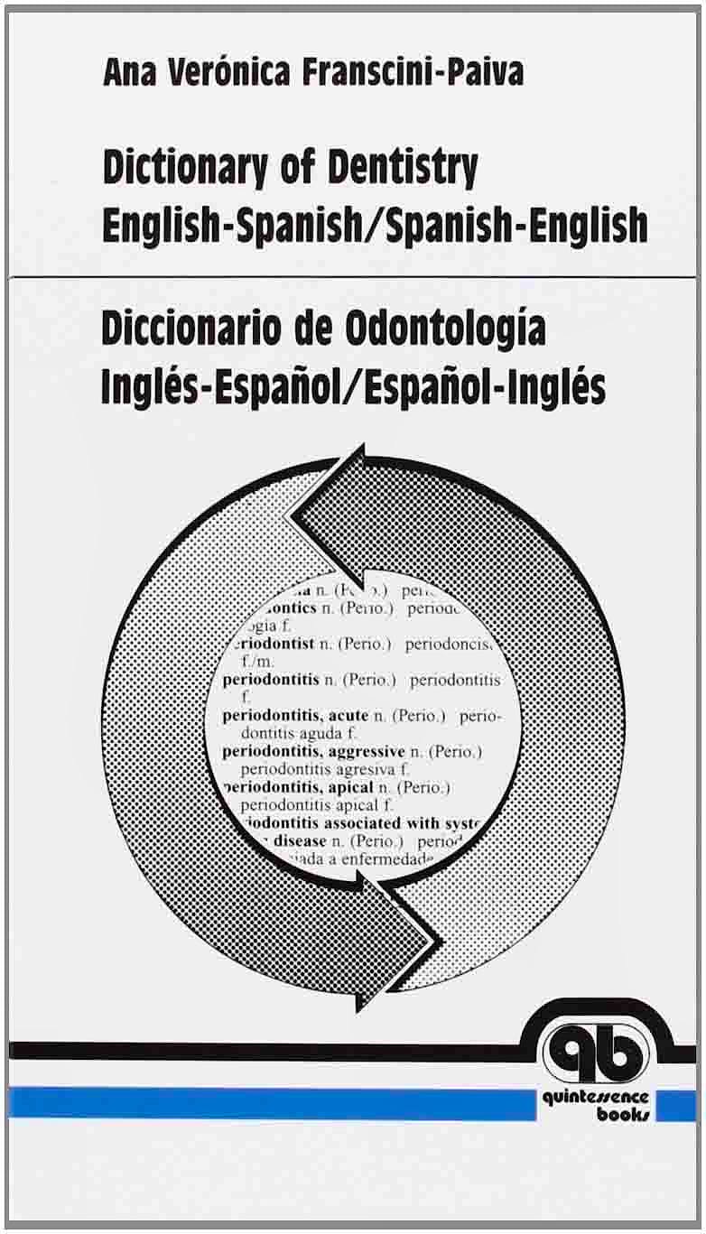 Portada del libro 9788489873995 Diccionario de Odontología Inglés-Español/Español-Inglés