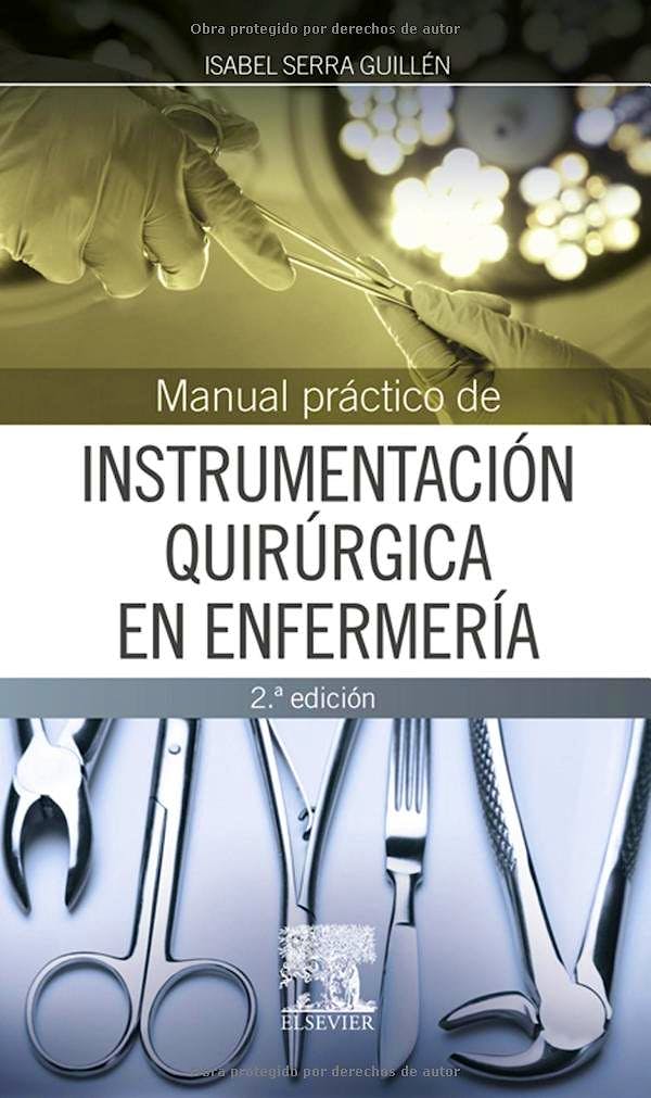 Portada del libro 9788490228234 Manual Práctico de Instrumentación Quirúrgica en Enfermería