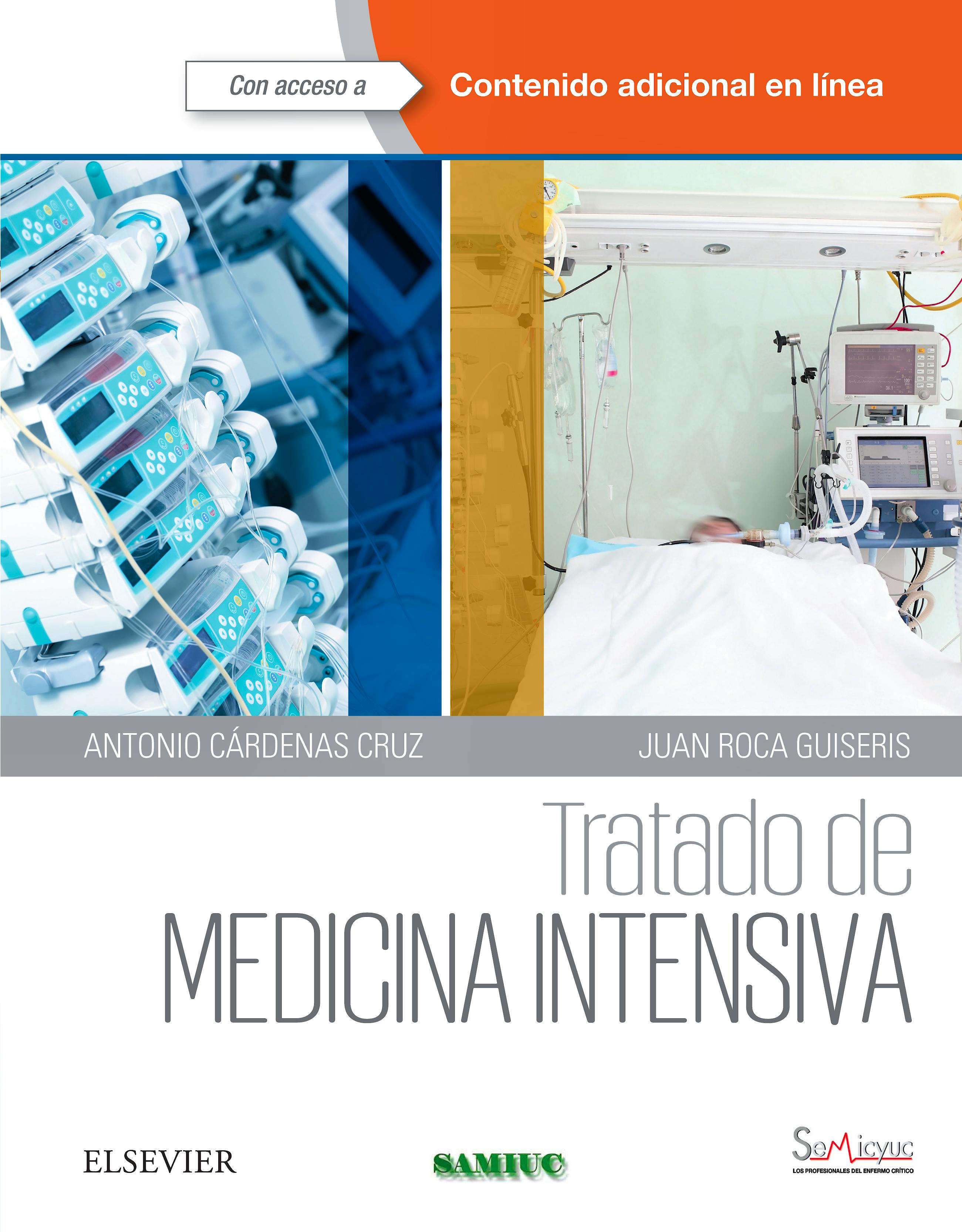 Portada del libro 9788490228968 Tratado de Medicina Intensiva