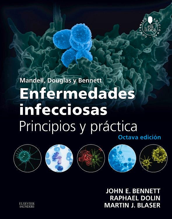 Portada del libro 9788490229170 Mandell, Douglas y Bennett Enfermedades Infecciosas. Principios y Práctica, 2 Vols.