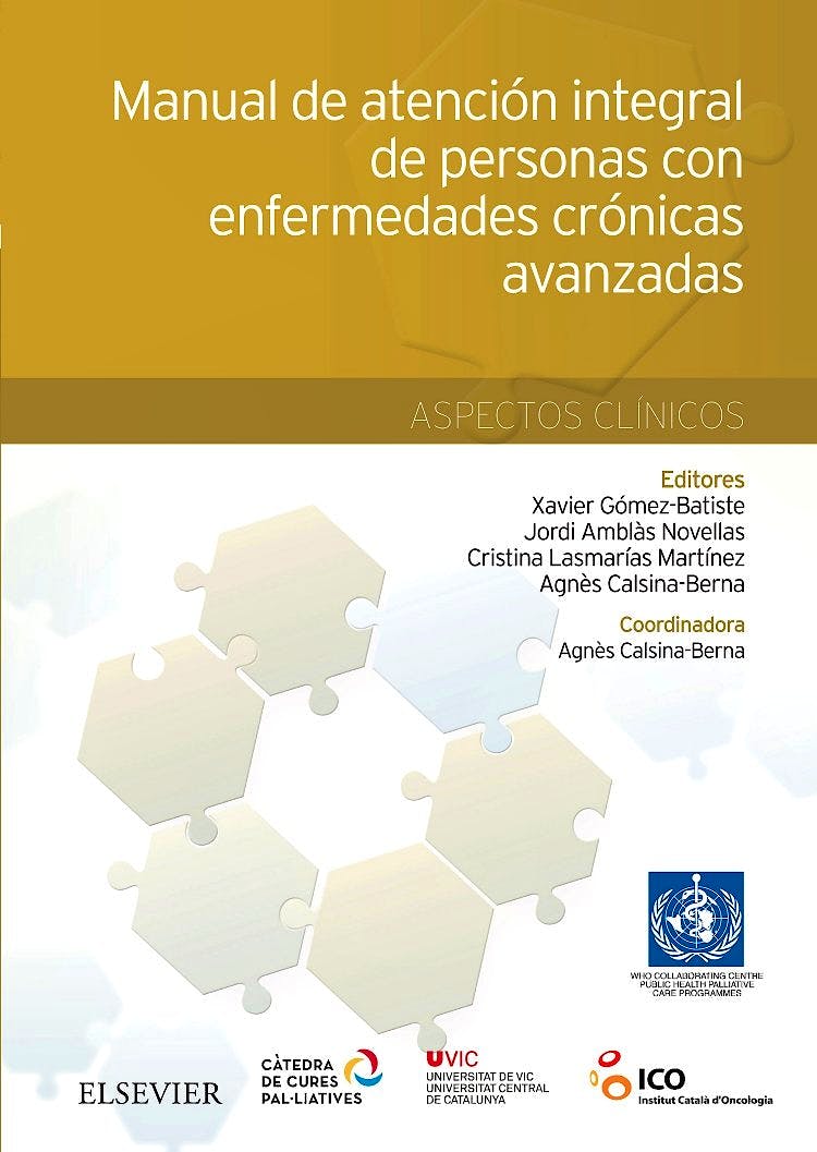 Portada del libro 9788490229446 Manual de Atención Integral de Personas con Enfermedades Crónicas Avanzadas. Aspectos Clínicos