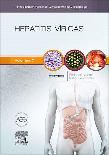 Portada del libro 9788490229637 Hepatitis Víricas (Clínicas Iberoamericanas de Gastroenterología y Hepatología, Vol. 7)