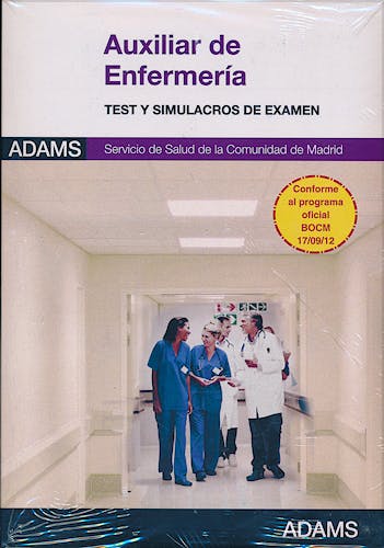 Portada del libro 9788490251935 Paquete Auxiliar de Enfermería Servicio Madrileño de Salud (SERMAS) (Incluye Temarios 1 y 2 + Tests y Simulacros de Examen)