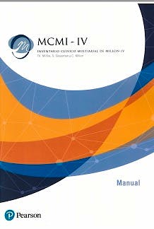 MCMI-IV : Inventario Clínico Multiaxial De Millon-IV (Libro)