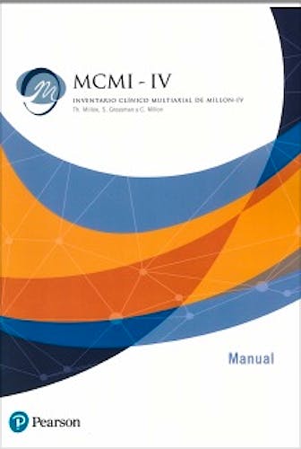 Portada del libro 9788490356173 MCMI-IV : Inventario Clínico Multiaxial de Millon-IV  (Libro)