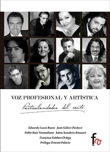 Portada del libro 9788490516225 Voz Profesional y Artística. Particularidades del Canto