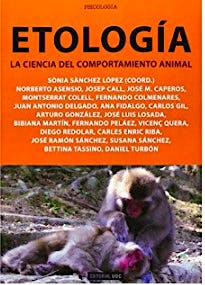 Portada del libro 9788490640999 Etología. La Ciencia del Comportamiento Animal
