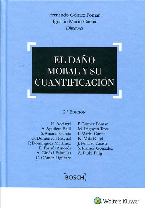 Portada del libro 9788490902202 El Daño Moral y Su Cuantificación