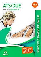Portada del libro 9788490931813 Ats/due Servicio Canario de Salud (Scs). Temario, Vol. 3